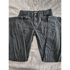 Boys OLD NAVY - Black Skinny Jeans - Size 12 Regular Adjustable Waist